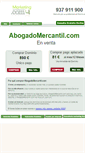 Mobile Screenshot of abogadomercantil.com